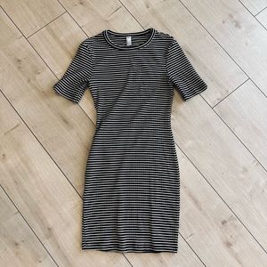 American apparel stripped dress